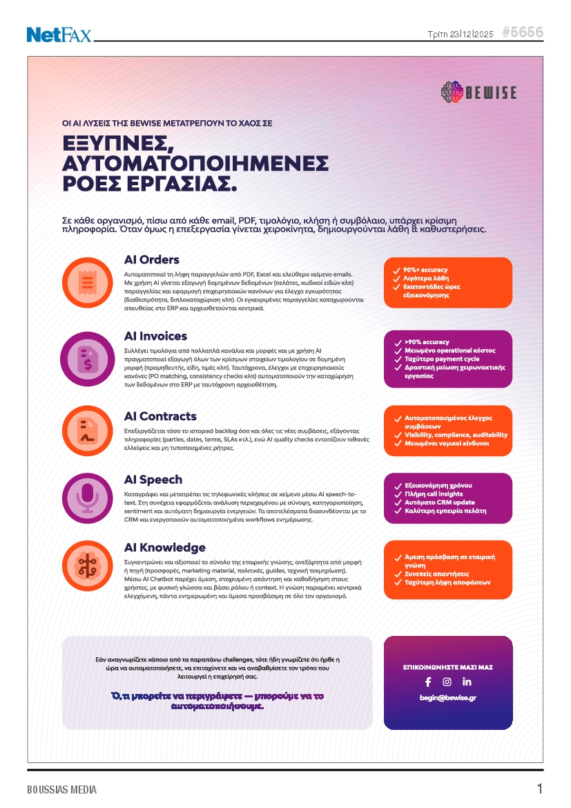 Πρωτοσέλιδο εφημερίδας