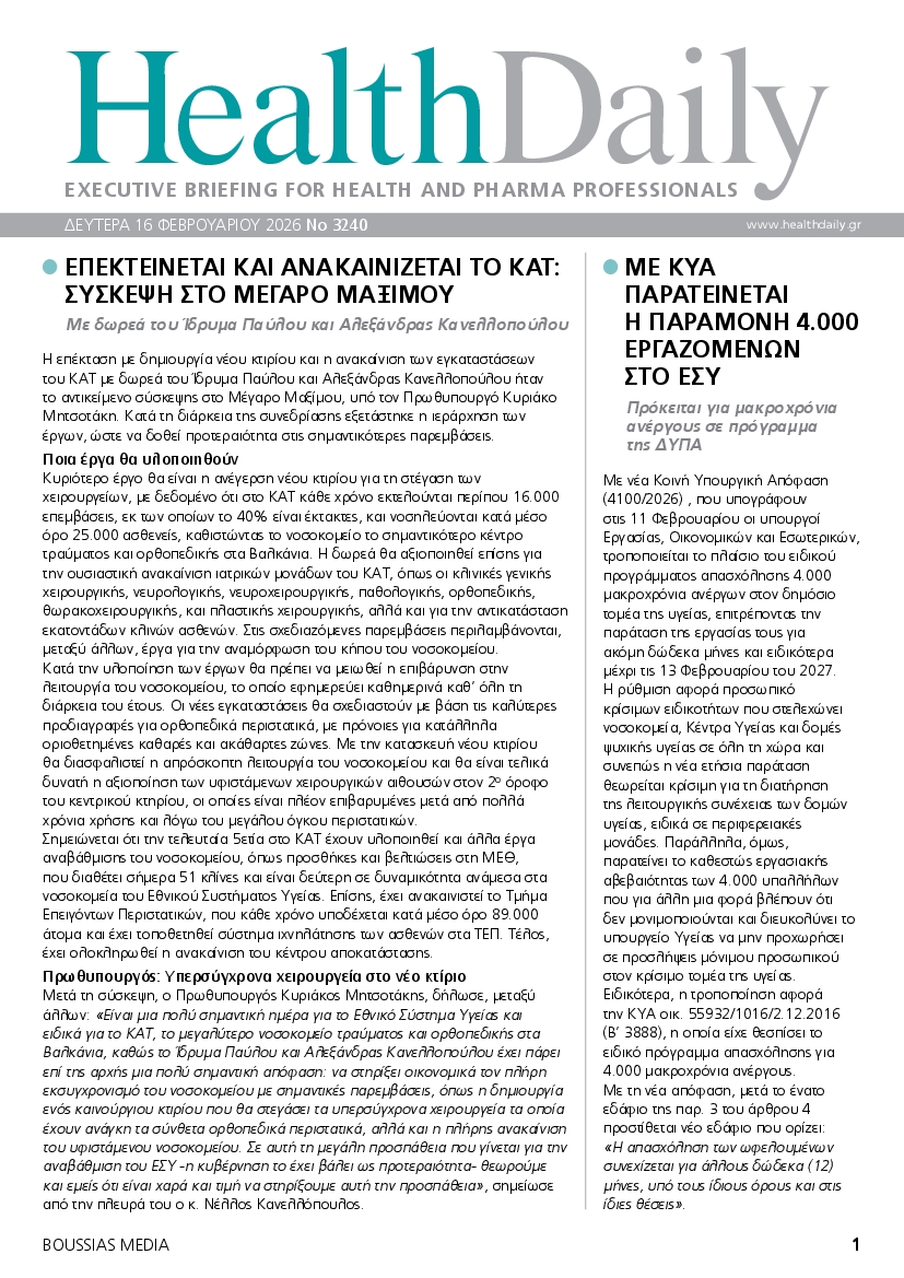 Πρωτοσέλιδο εφημερίδας