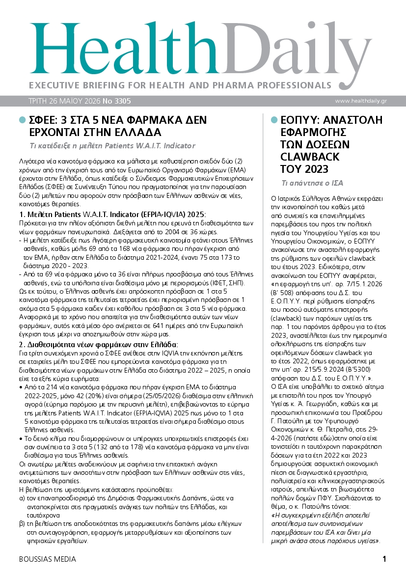 Πρωτοσέλιδο εφημερίδας