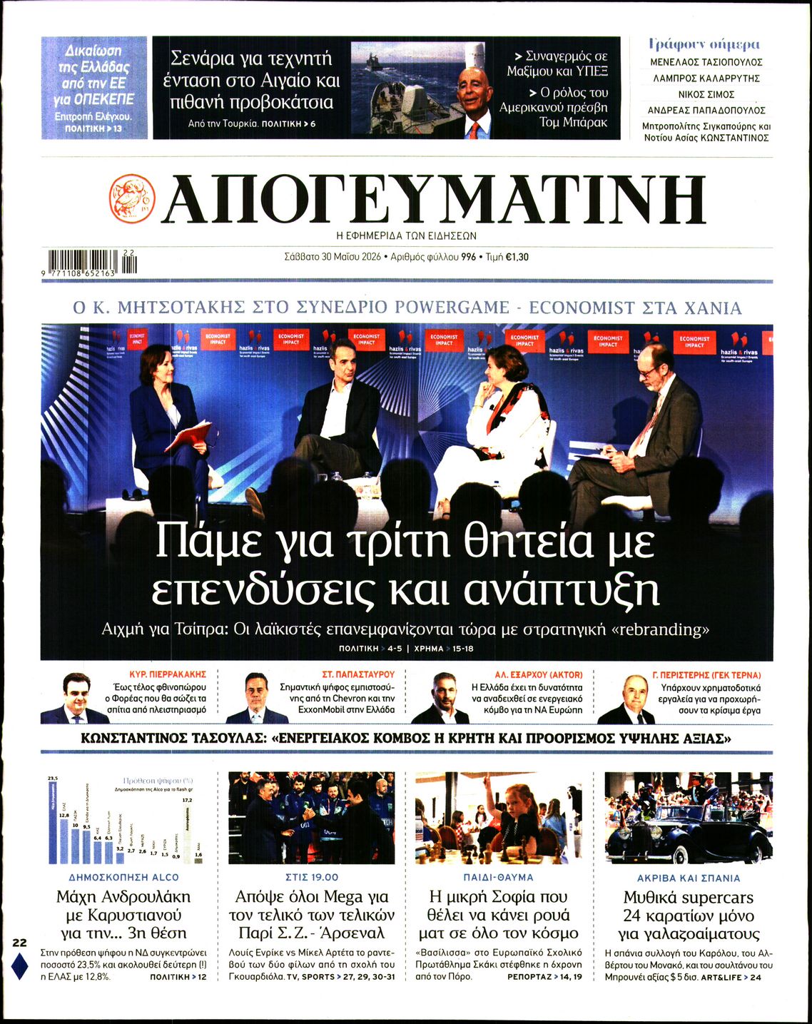 Πρωτοσέλιδο εφημερίδας
