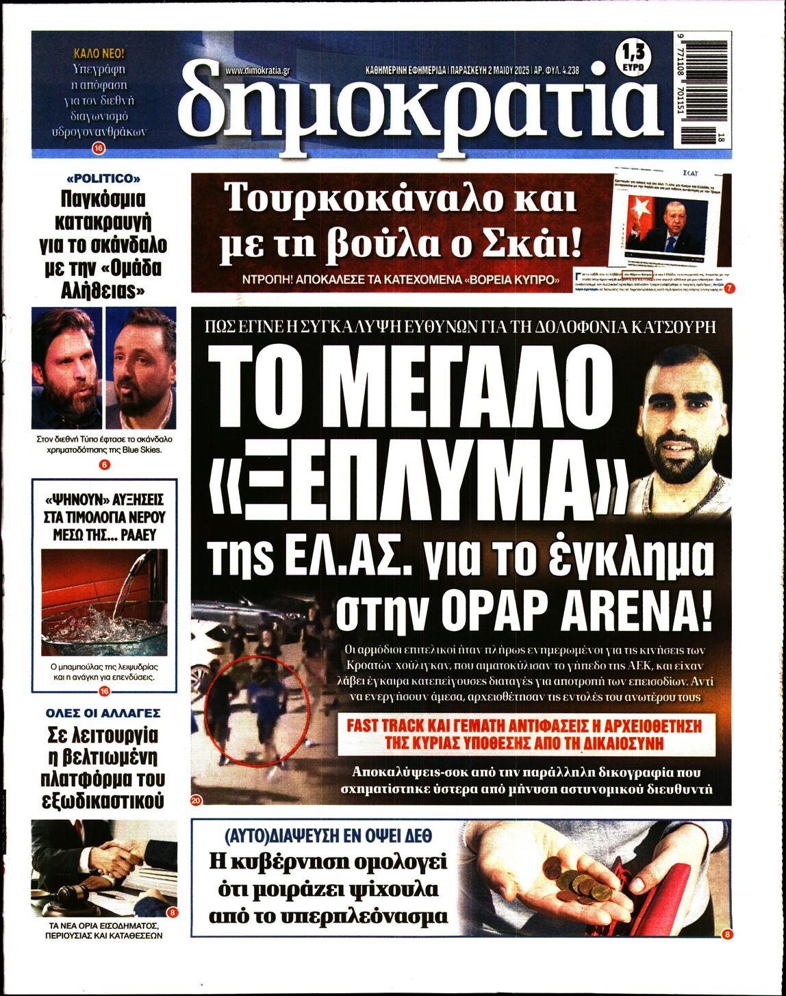 Πρωτοσέλιδο εφημερίδας