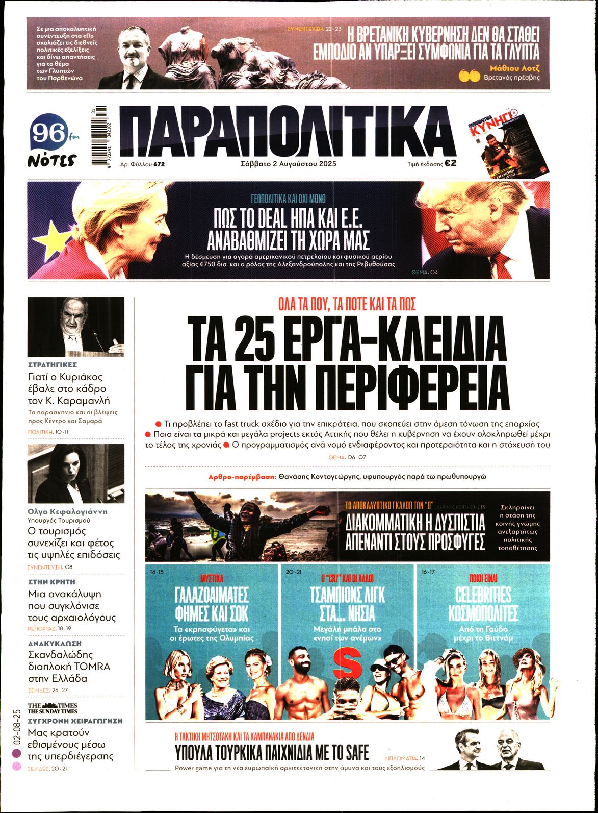 Πρωτοσέλιδο εφημερίδας